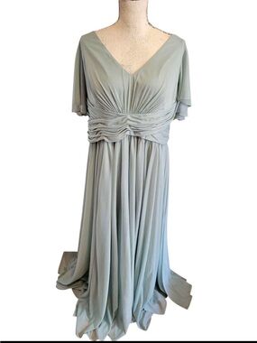 david's bridal cowl neck bridesmaid dress Jacquard Cowl Neck Bridesmaid Dress